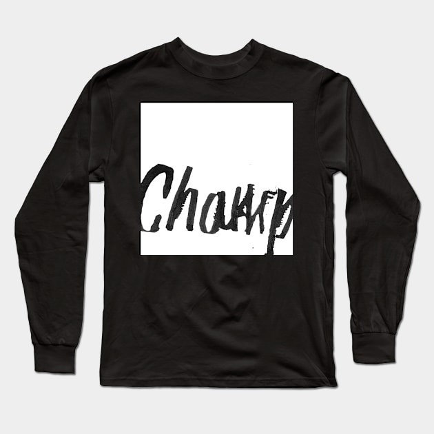 Champ Calligraffiti Long Sleeve T-Shirt by Crestern